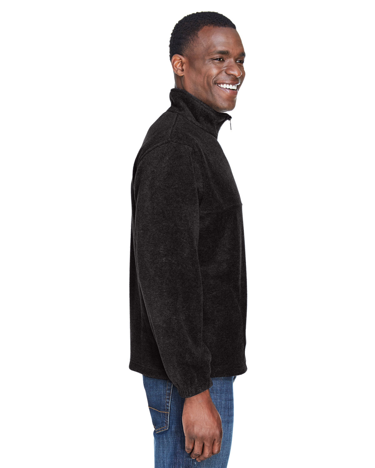 M980 Harriton Adult 8 oz. Quarter-Zip Fleece Pullover - Siide Image