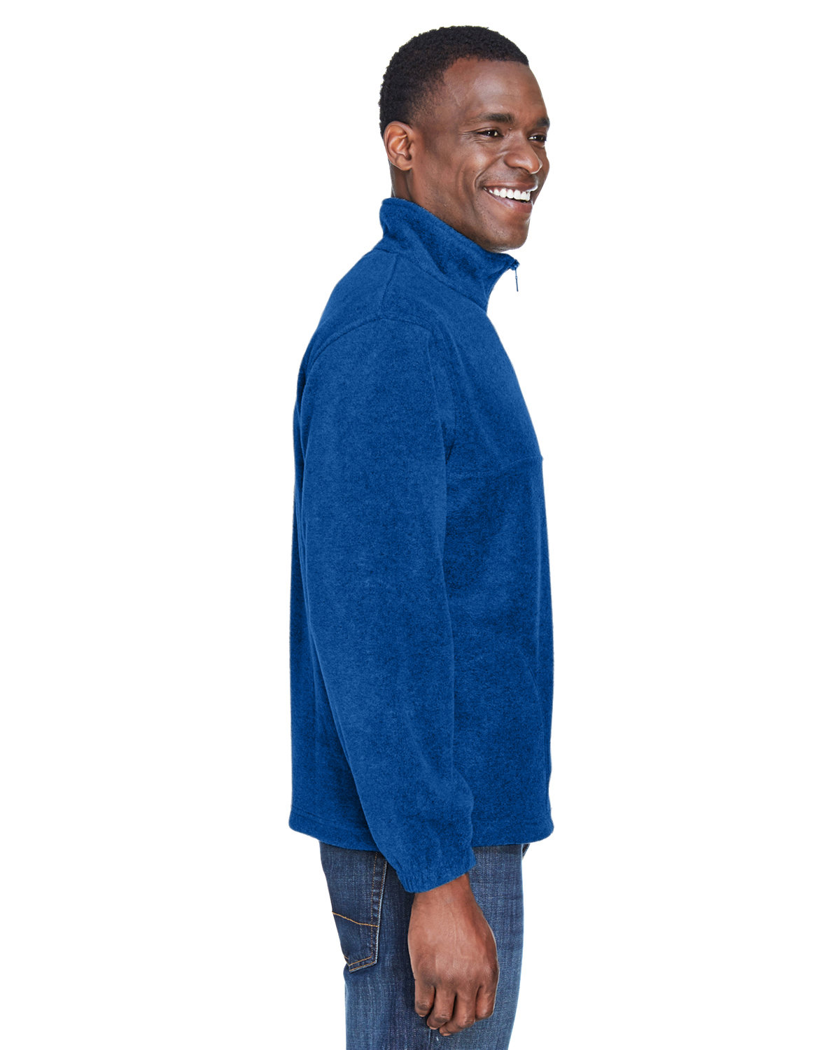 M980 Harriton Adult 8 oz. Quarter-Zip Fleece Pullover - Siide Image