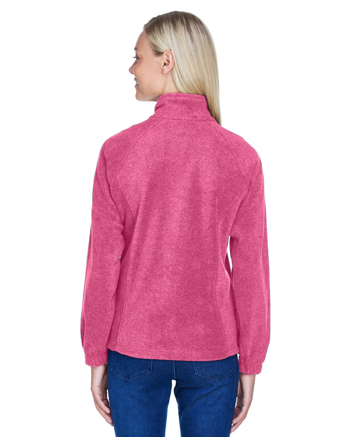 M990W Harriton Ladies 8 oz. Full-Zip Fleece - Back Image