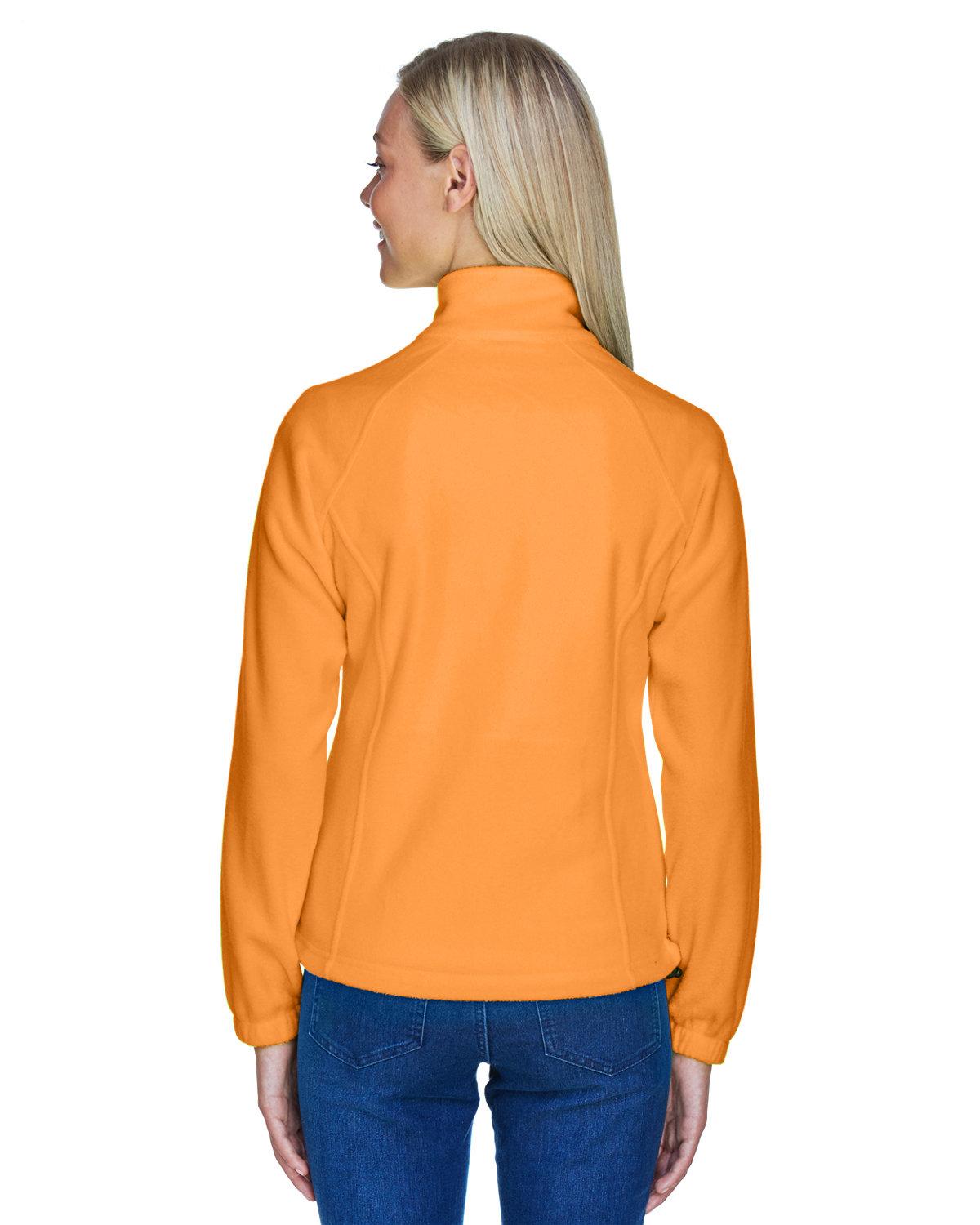 M990W Harriton Ladies 8 oz. Full-Zip Fleece - Back Image
