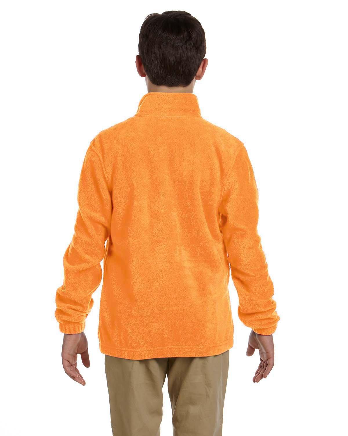 M990Y Harriton Youth 8 oz. Full-Zip Fleece M990Y Harriton Youth 8 oz. Full-Zip Fleece - Back Image