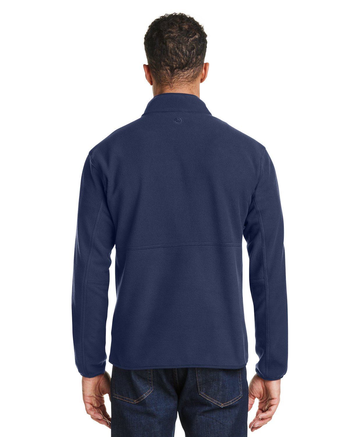 M12650 Marmot Mens Rocklin Half-Zip Jacket M12650 Marmot Mens Rocklin Half-Zip Jacket - Back Image