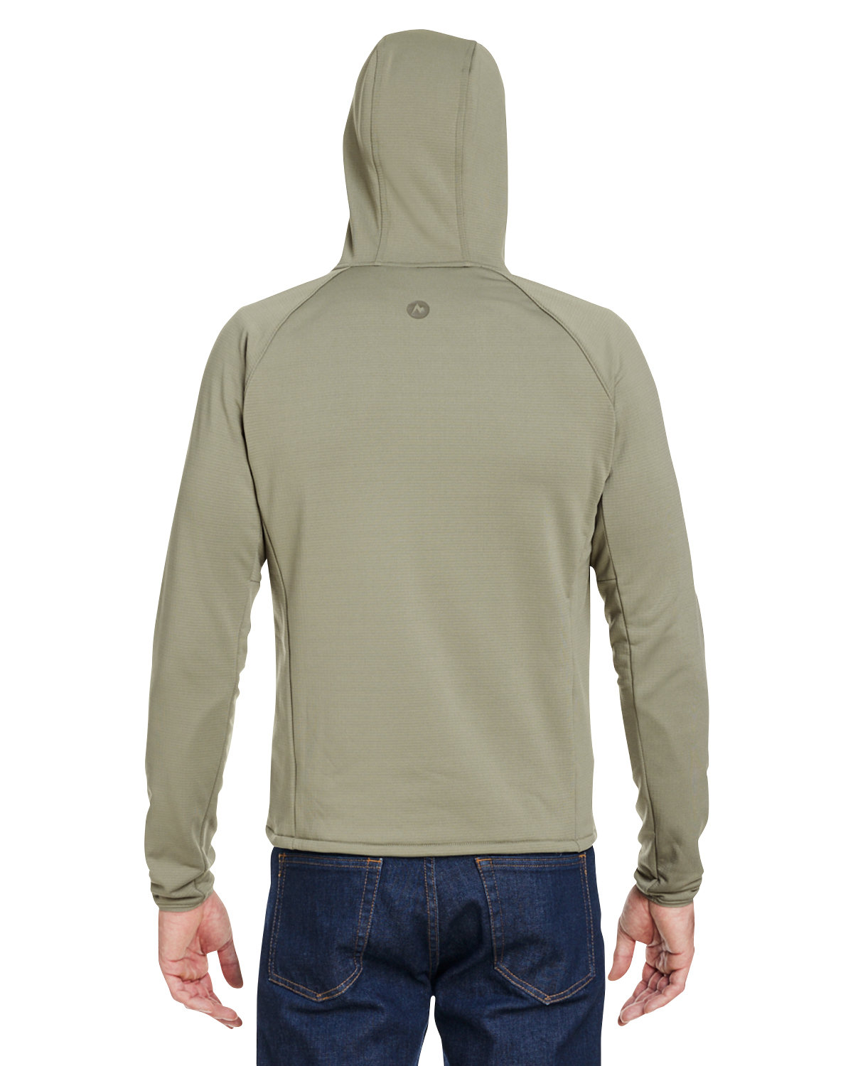 M15383 Marmot Mens Leconte Full-Zip Hooded Jacket - Back Image