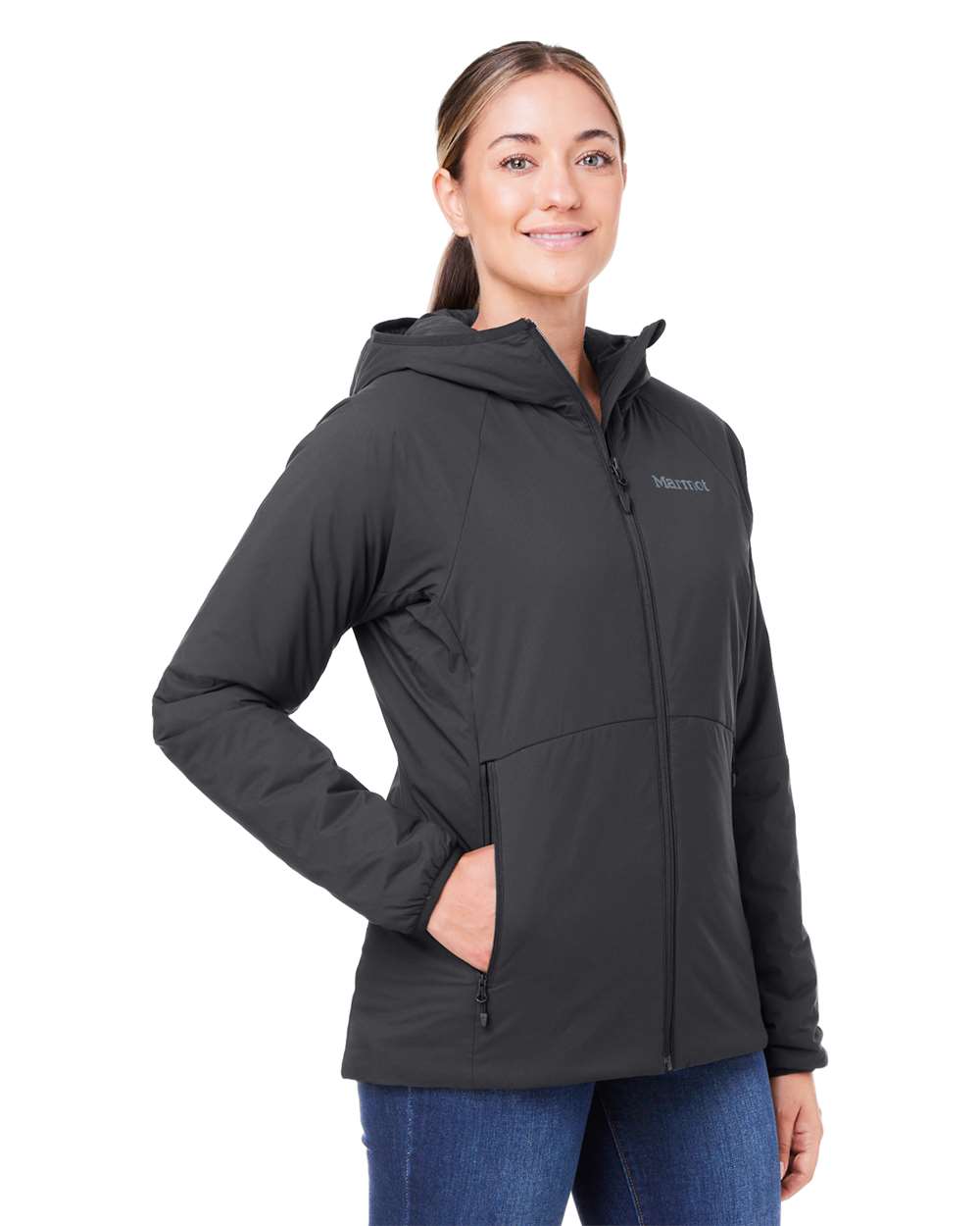 M15843 Marmot Ladies M2 Novus Hooded Jacket - Siide Image