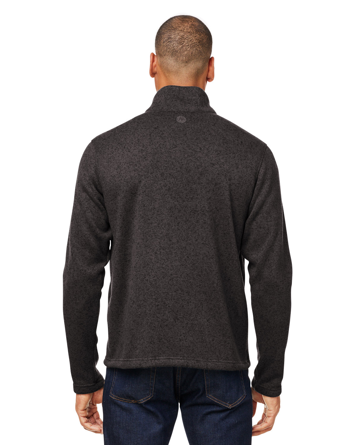 M16221 Marmot Mens Drop Line Half-Zip Jacket - Back Image