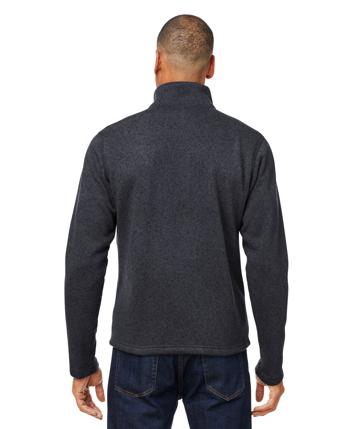 M16223 Marmot Mens Drop Line Fleece Jacket - Back Image