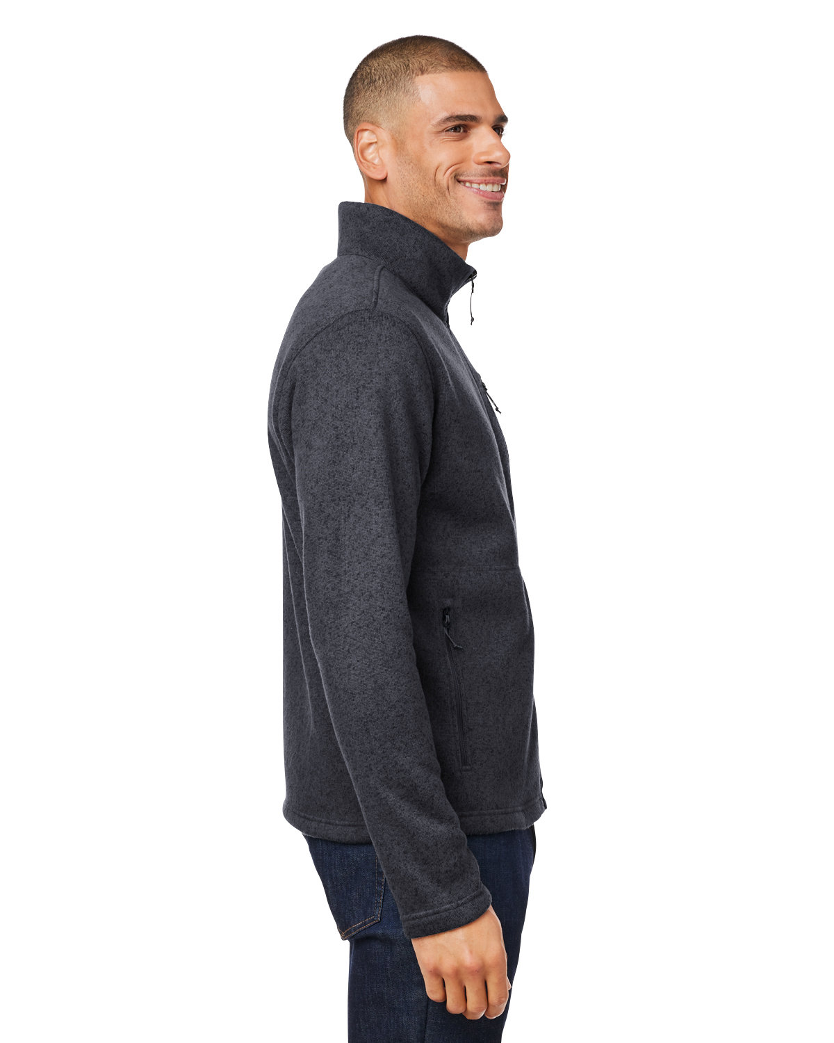 M16223 Marmot Mens Drop Line Fleece Jacket - Siide Image