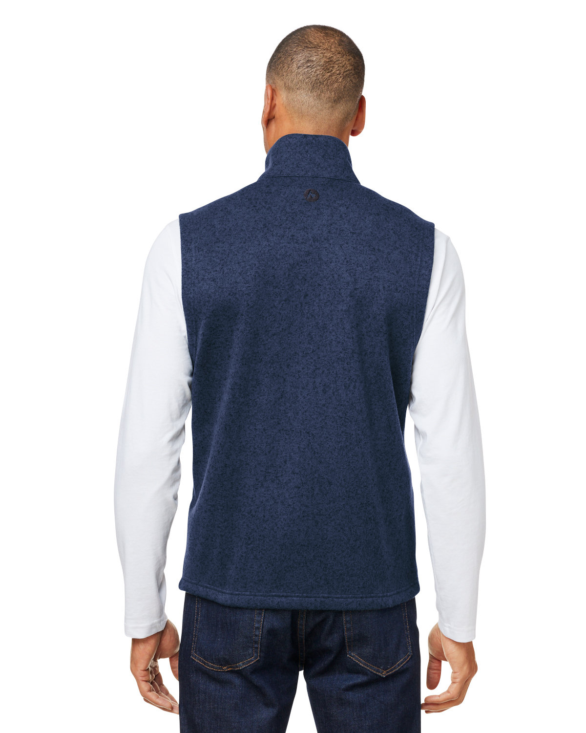 M16224 Marmot Mens Dropline Fleece Vest - Back Image