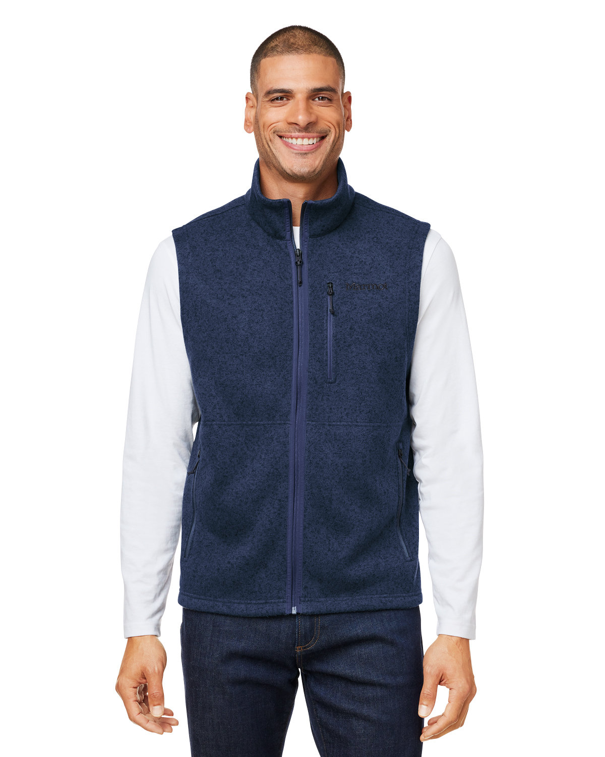 M16224 Marmot Mens Dropline Fleece Vest