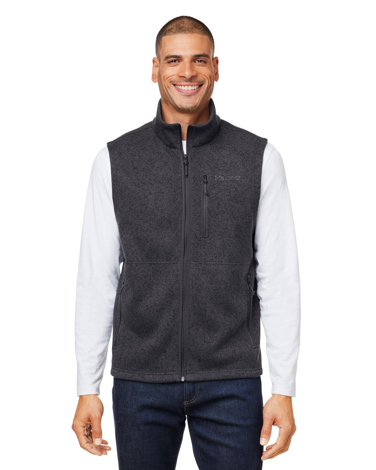 M16224 Marmot Mens Dropline Fleece Vest M16224 Marmot Mens Dropline Fleece Vest