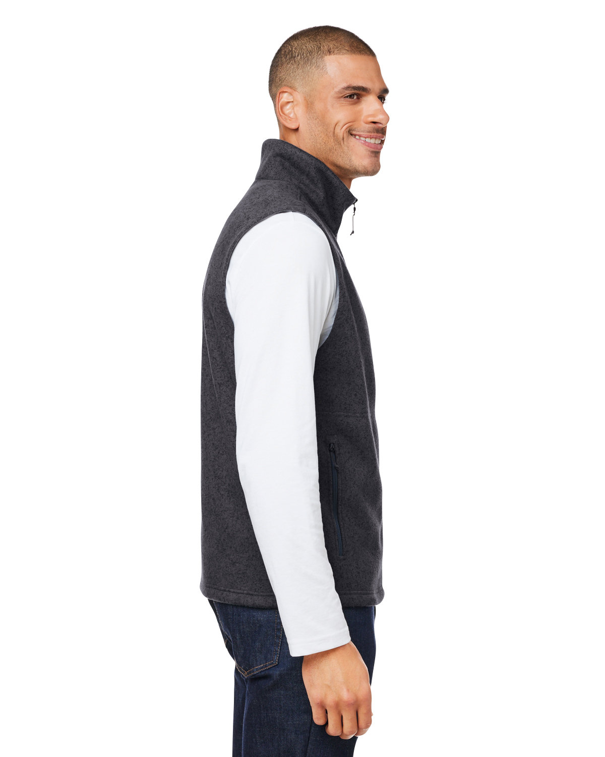 M16224 Marmot Mens Dropline Fleece Vest - Siide Image