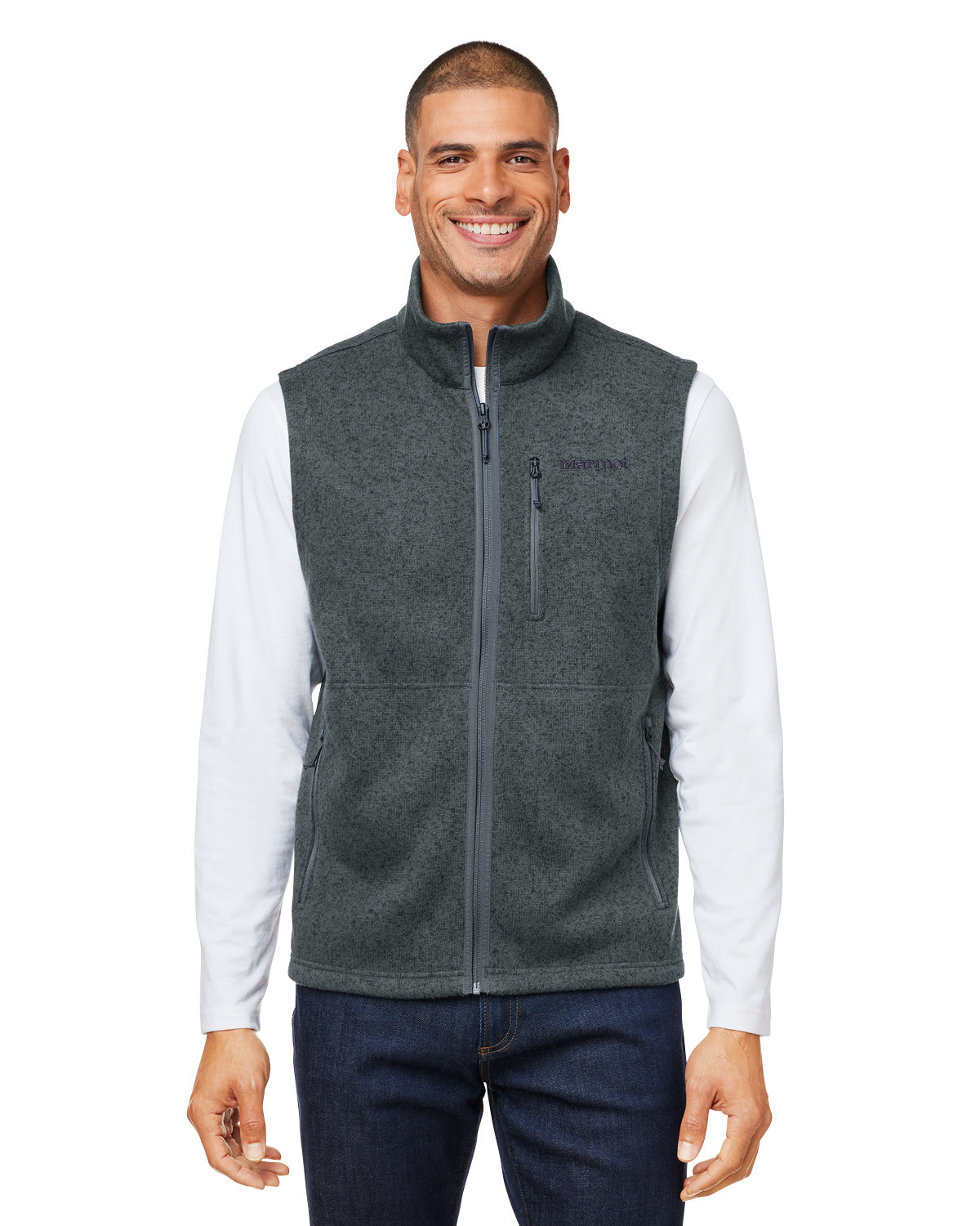 M16224 Marmot Mens Dropline Fleece Vest M16224 Marmot Mens Dropline Fleece Vest
