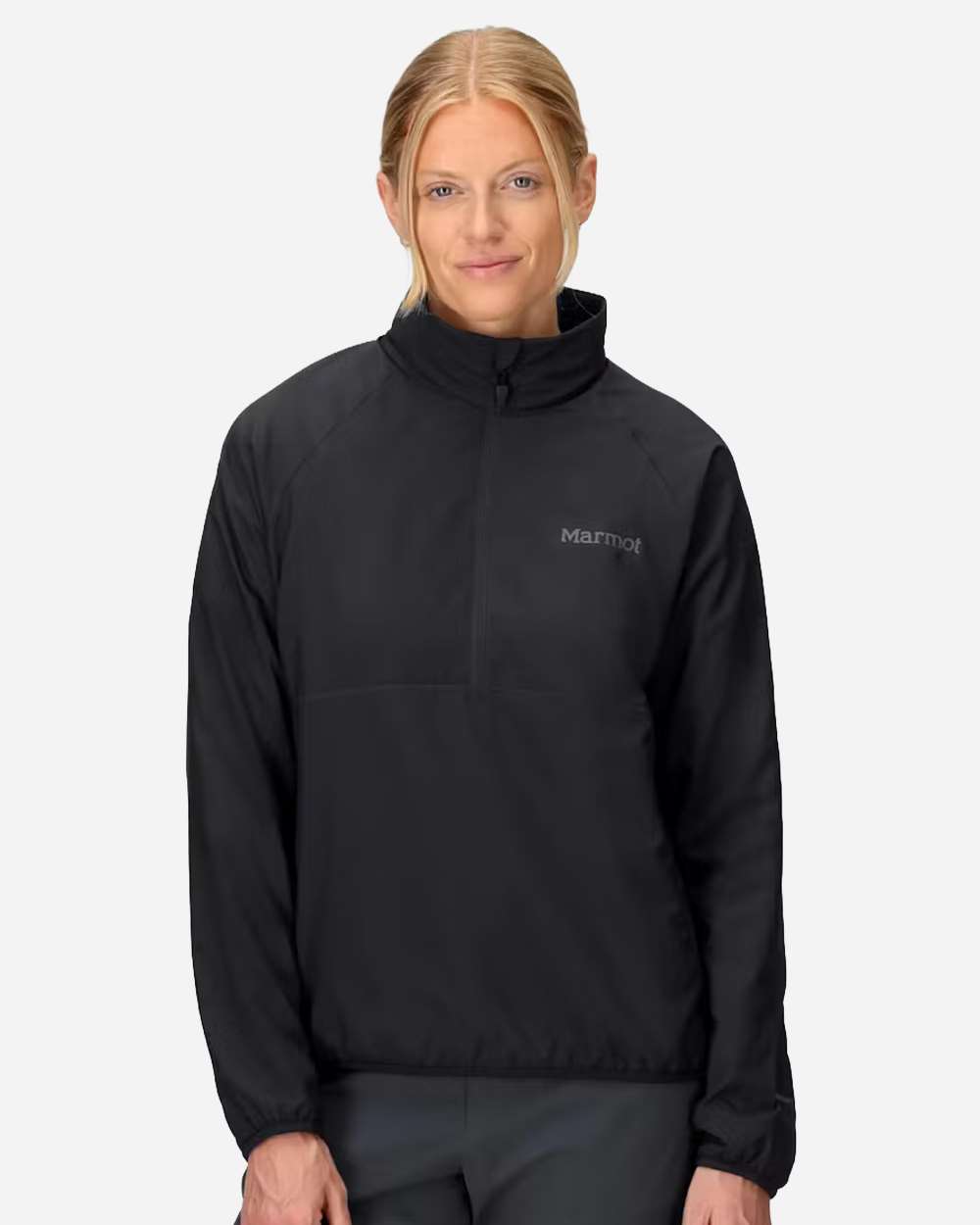 M16245 Marmot Womens Aerothermal Soft Shell Quarter-Zip Pullover