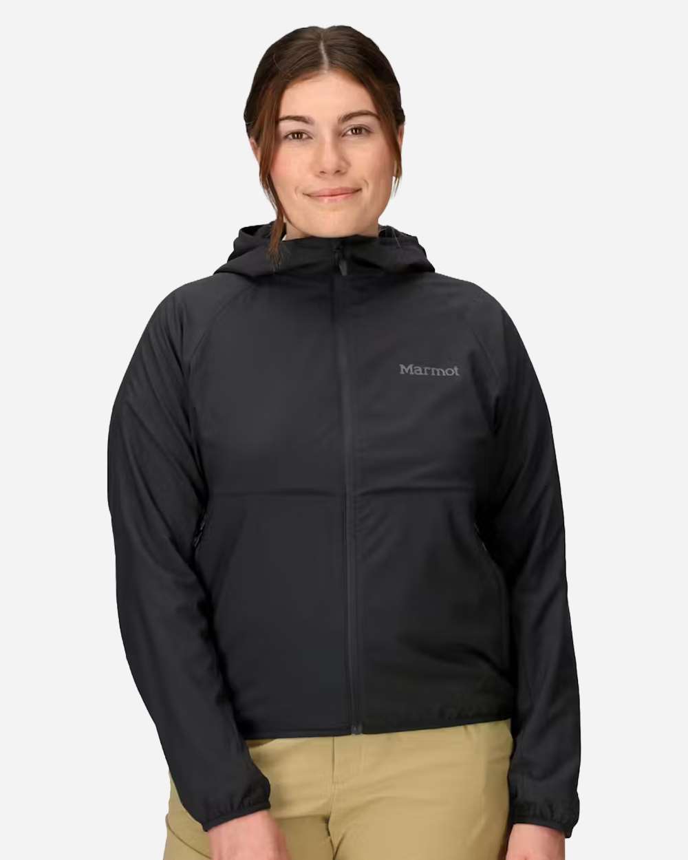 M16246 Marmot Womens Aerothermal Soft Shell Hooded Jacket M16246 Marmot Womens Aerothermal Soft Shell Hooded Jacket
