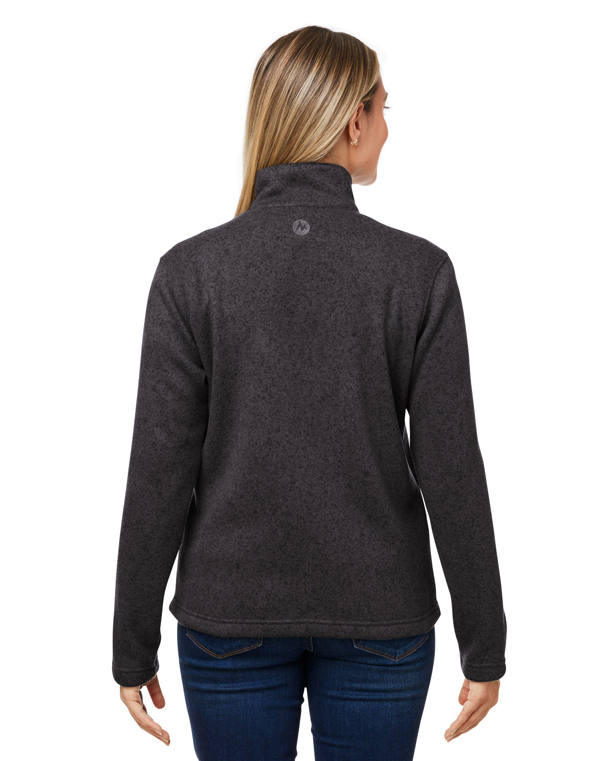 M16250 Marmot Womens Drop Line Fleece Jacket - Back Image