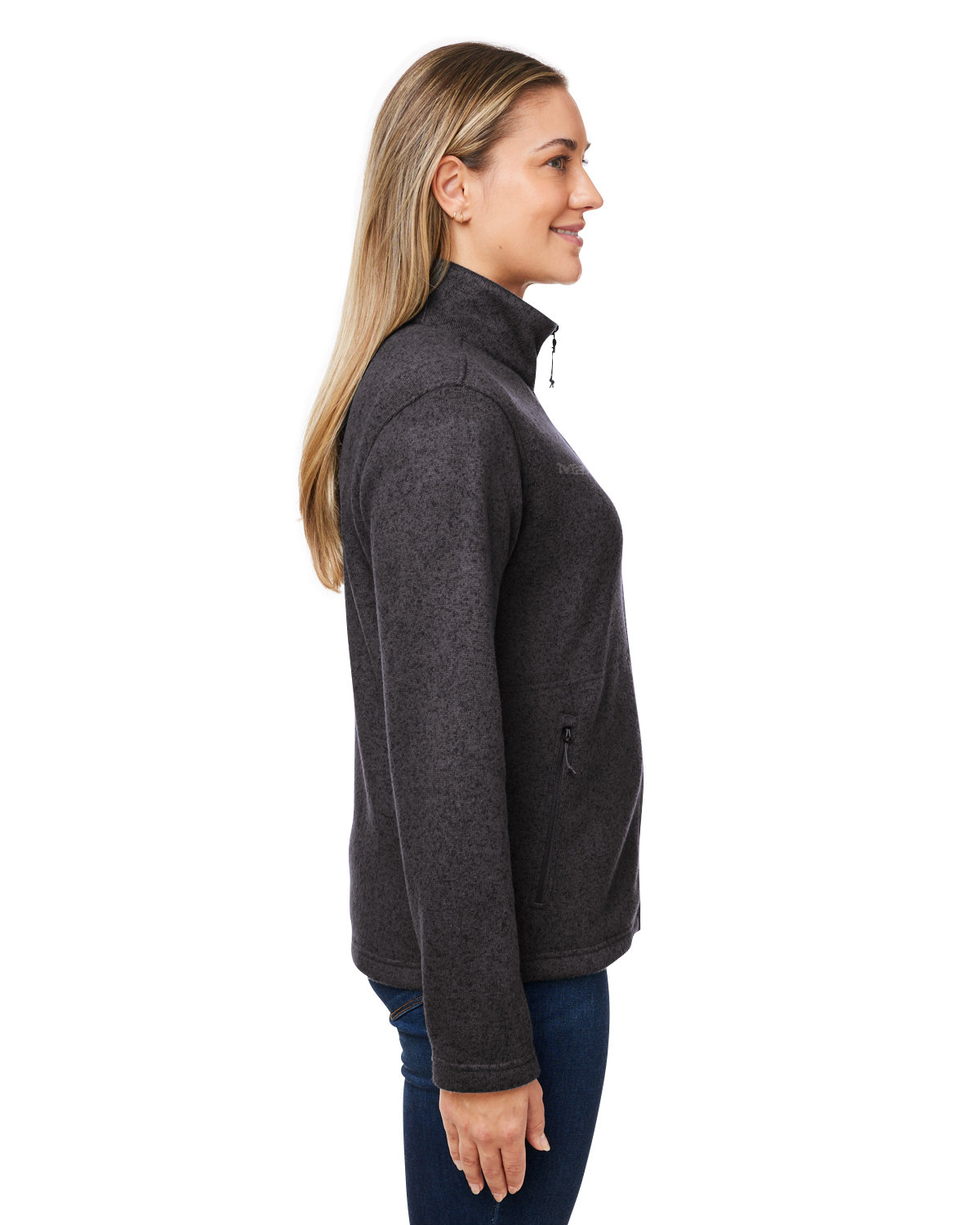 M16250 Marmot Womens Drop Line Fleece Jacket - Siide Image