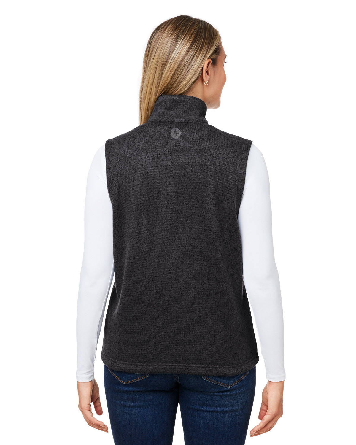 M16251 Marmot Womens Drop Line Fleece Vest - Back Image