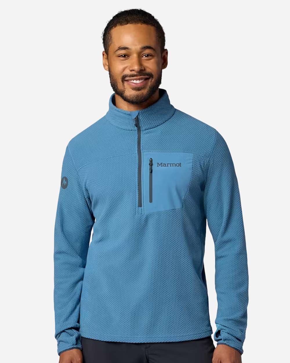M16726 Marmot Mens Air Fleece Quarter-Zip Pullover M16726 Marmot Mens Air Fleece Quarter-Zip Pullover