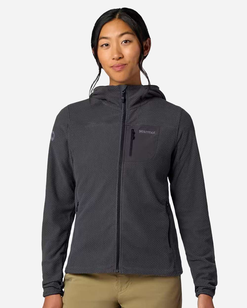 M16746 Marmot Womens Air Fleece Hooded Jacket M16746 Marmot Womens Air Fleece Hooded Jacket