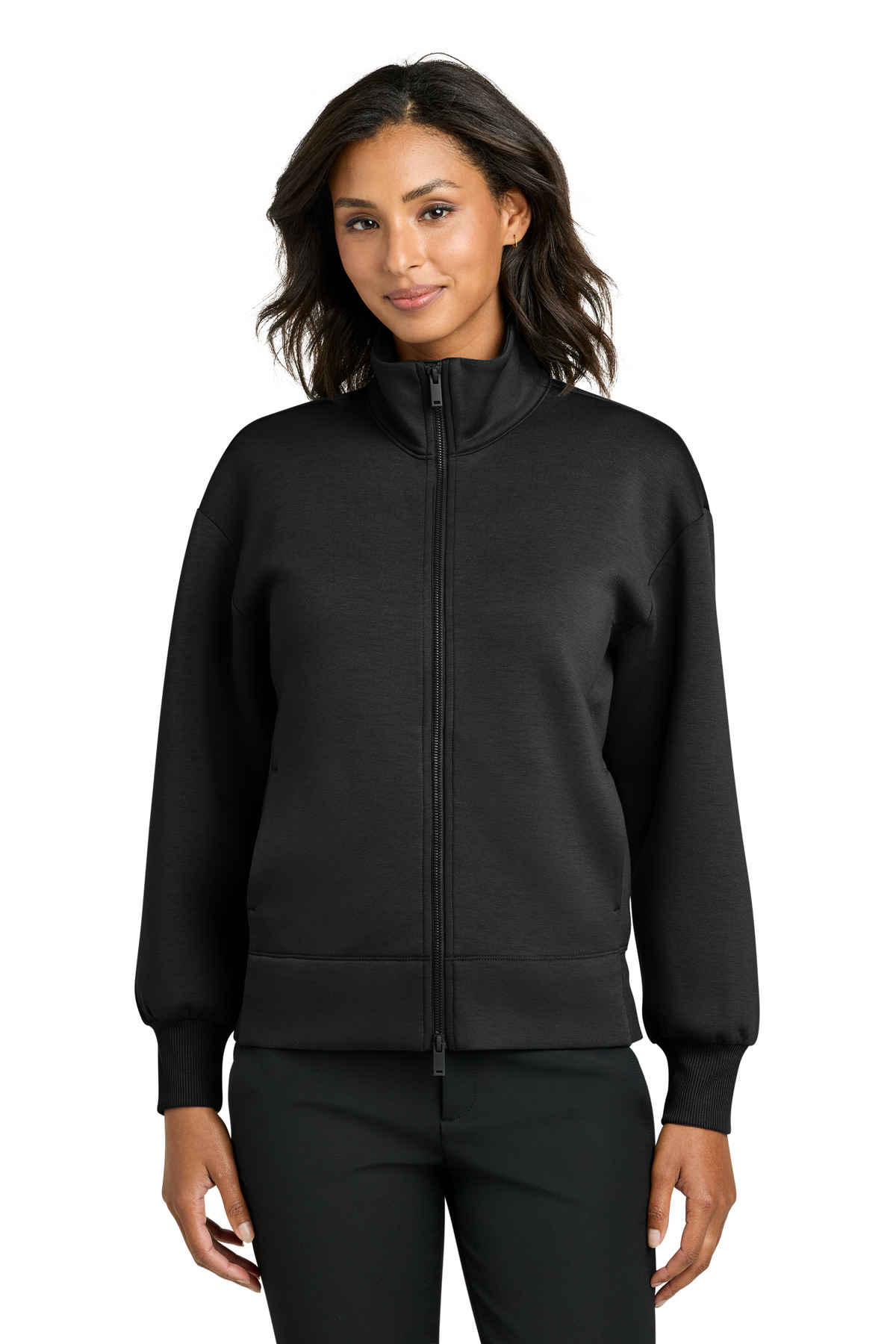 MM3103 Mercer+Mettle Womens Soft Spacer Full-Zip