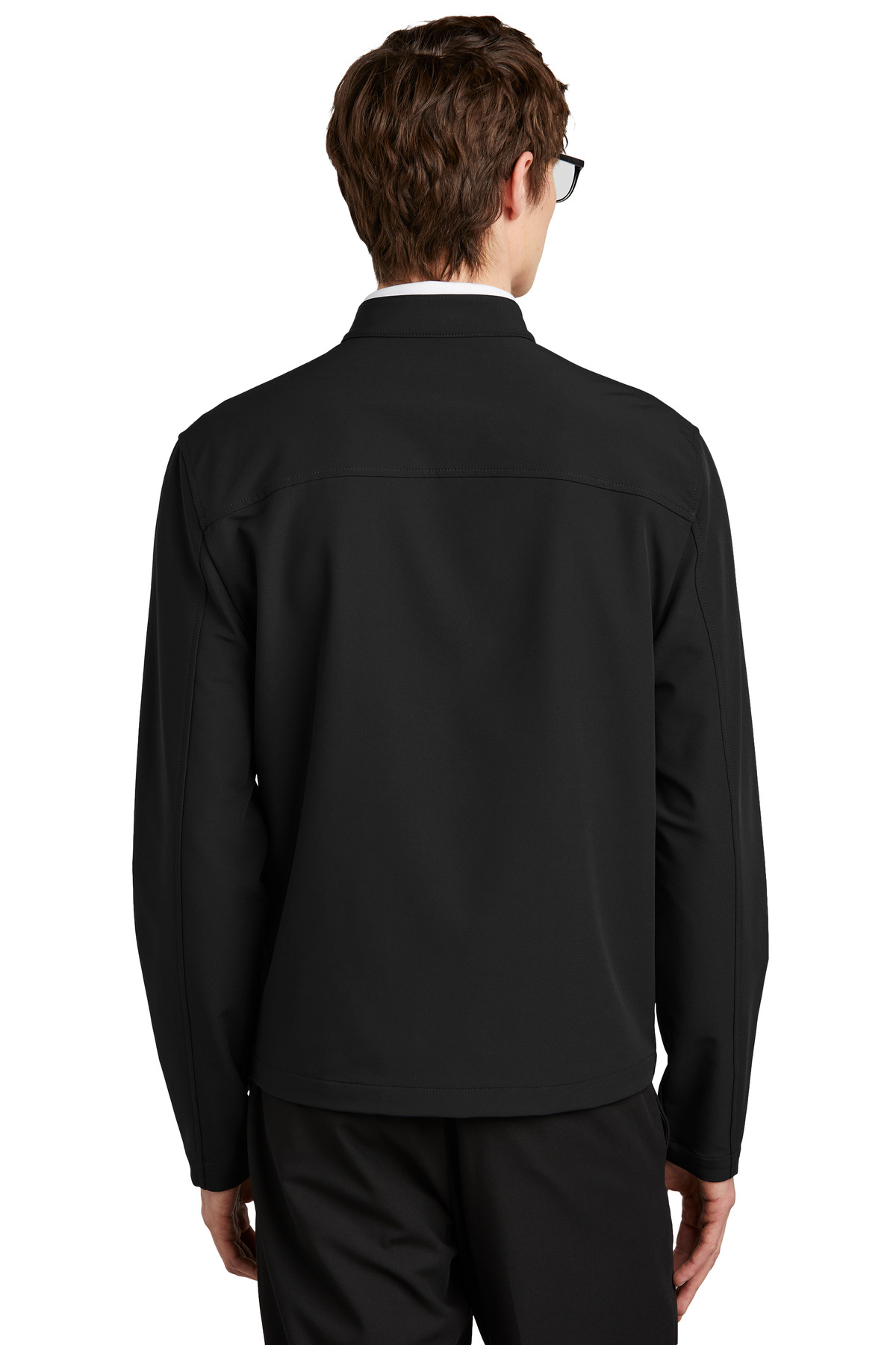 MM7102 Mercer+Mettle Stretch Soft Shell Jacket - Back Image