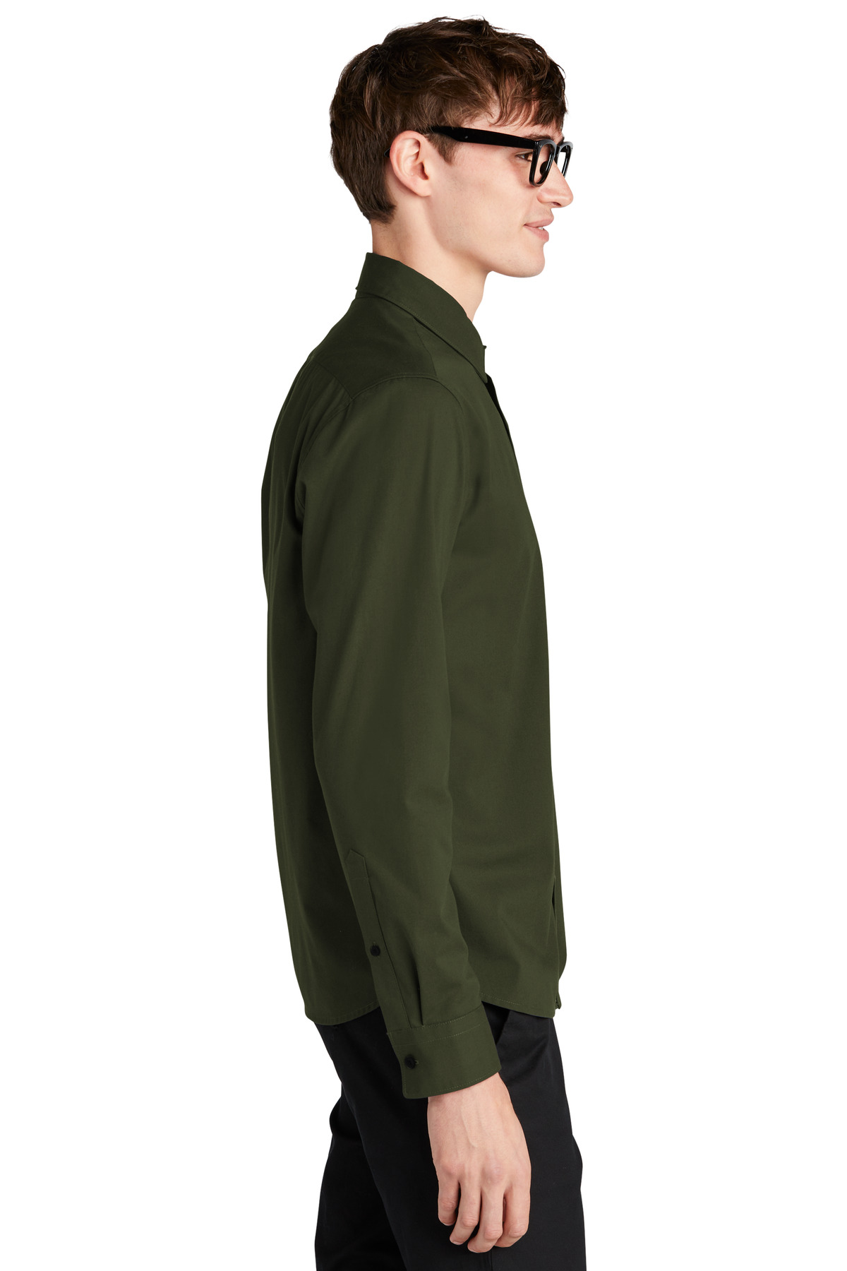 MM2000 Mercer+Mettle  Long Sleeve Stretch Woven Shirt - Siide Image