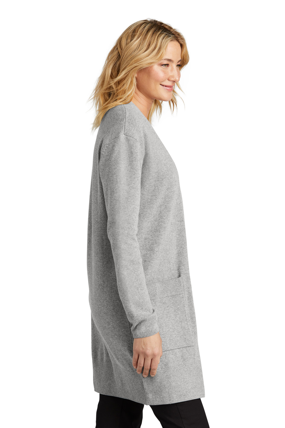 MM3023 Mercer+Mettle  Womens Open Front Cardigan Sweater - Siide Image