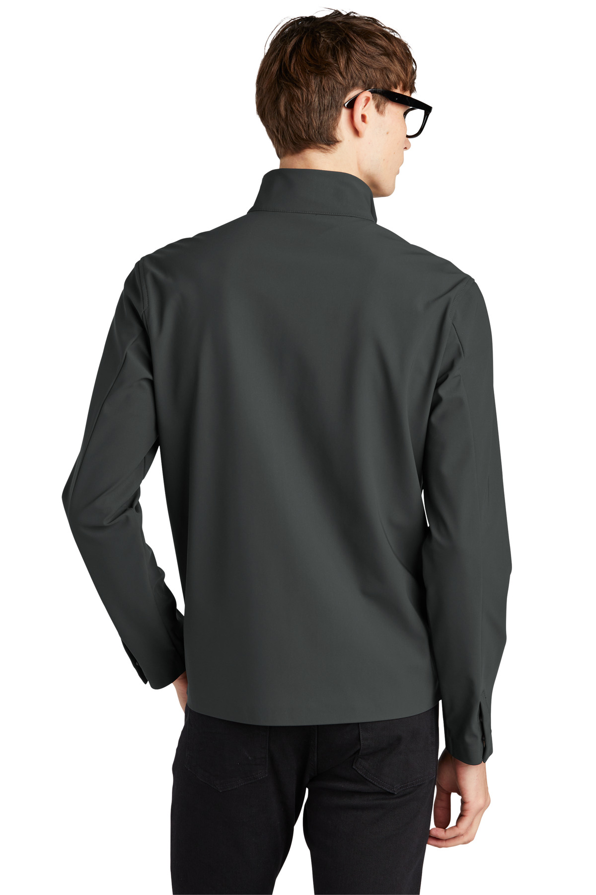 MM7100 Mercer+Mettle Coming In Spring Faille Soft Shell - Back Image