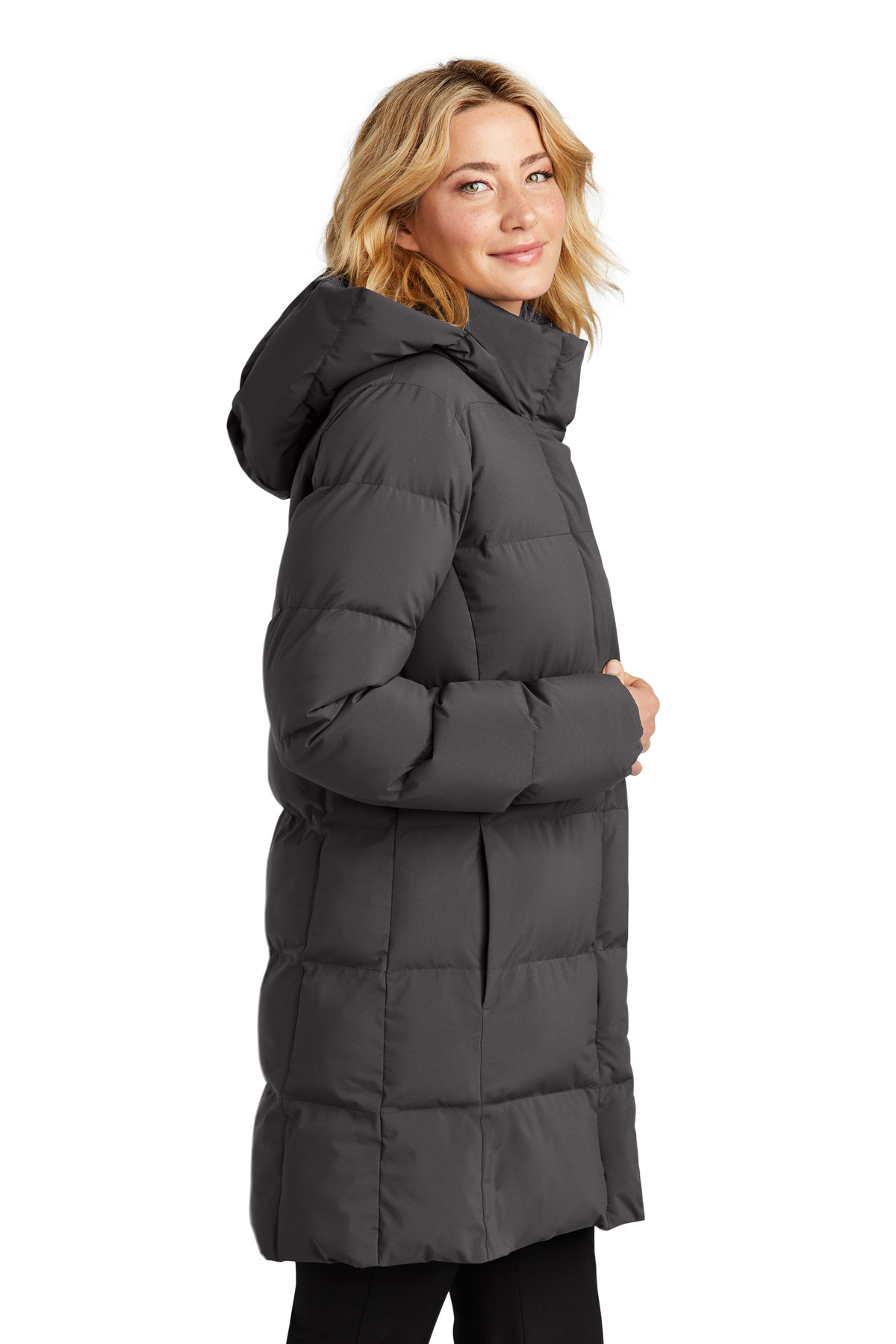 MM7213 Mercer+Mettle  Womens Puffy Parka - Siide Image