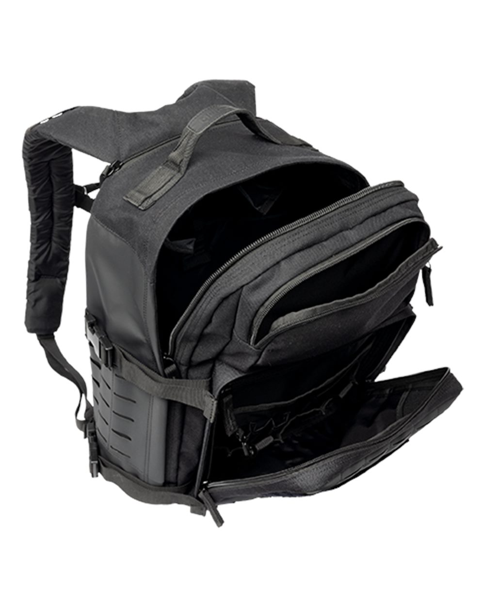 DL37 MERET Delta 37L Black Backpack DL37 MERET Delta 37L Black Backpack - Siide Image