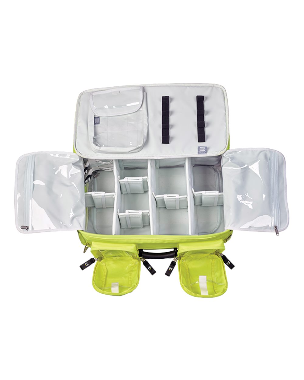 M8101HV MERET OMNI PRO X High Viz Yellow Convertible Backpack Bag - Siide Image