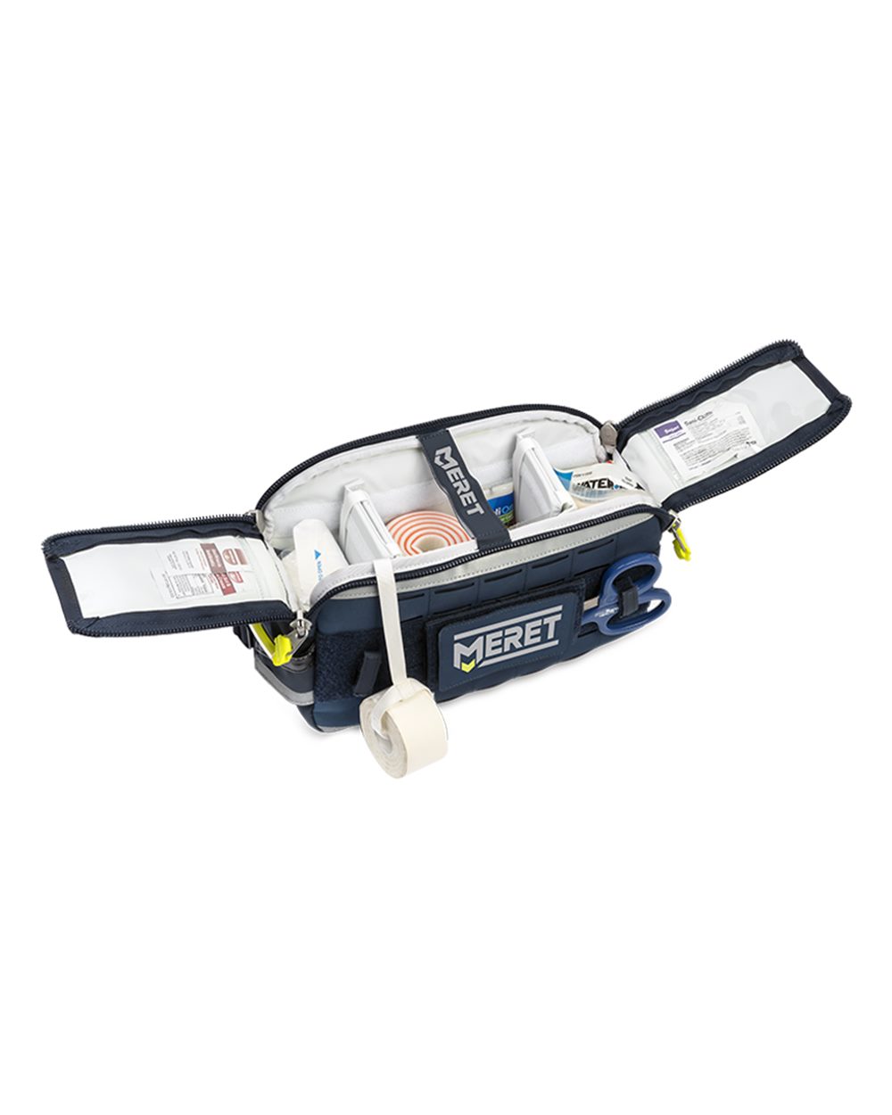 M8110NB MERET FIRST-IN PRO X Navy Blue Waist Pack - Siide Image