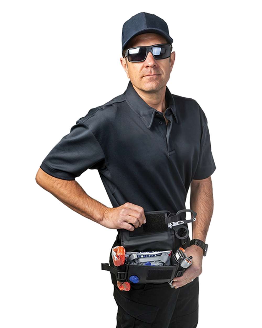 M8111-TB MERET TFAK PRO X Black Waist Pack - Siide Image