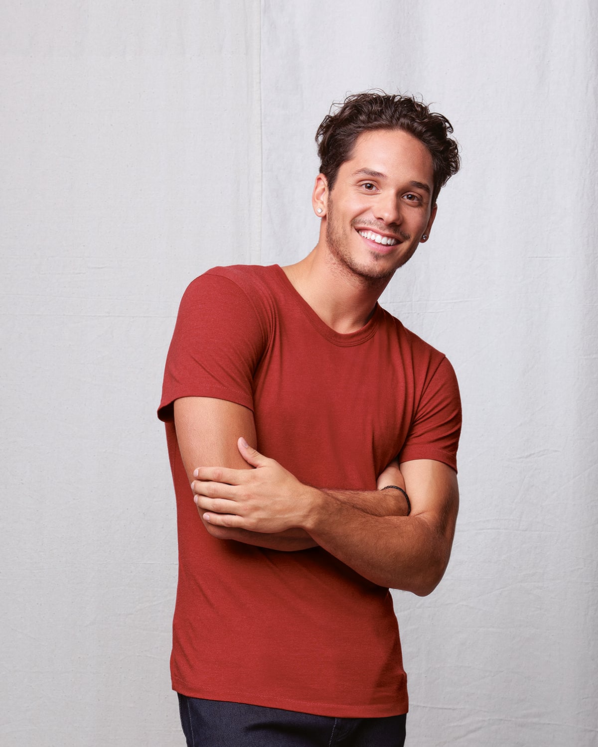 MO100 Hanes Modal Triblend Short Sleeve T-Shirt