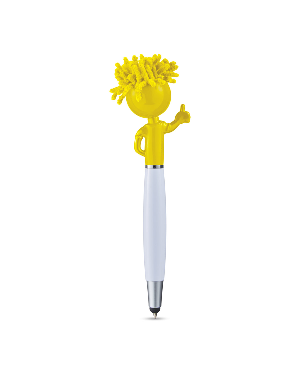P171 MopToppers Thumbs Up Screen Cleaner With Stylus Pen - Back Image
