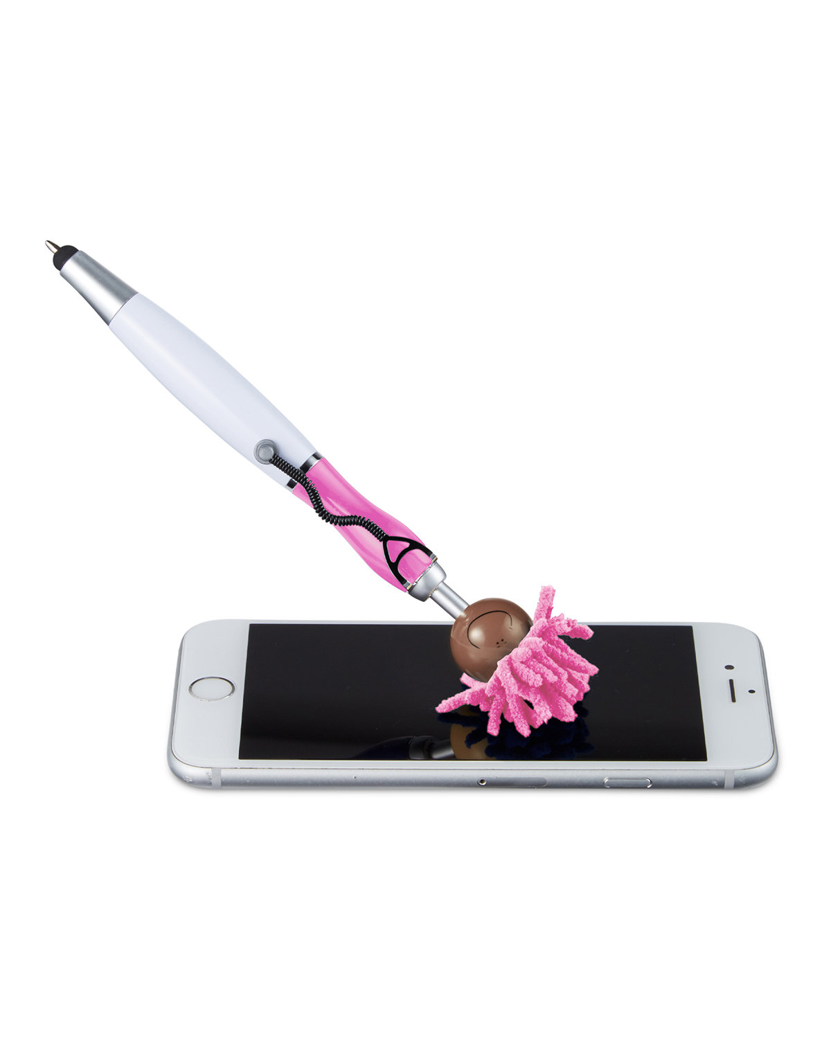 P173 MopToppers Screen Cleaner With Stethoscope Stylus Pen P173 MopToppers Screen Cleaner With Stethoscope Stylus Pen - Siide Image