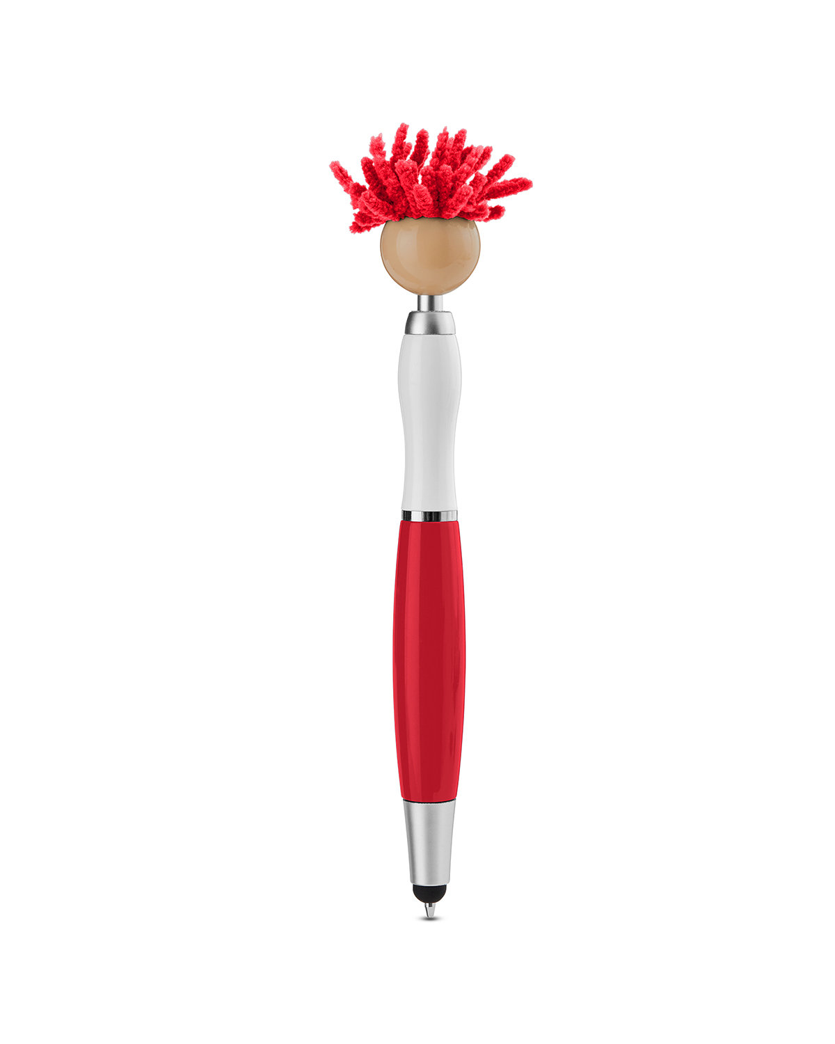 PL-1785 MopToppers Multicultural Screen Cleaner With Stylus Pen - Back Image