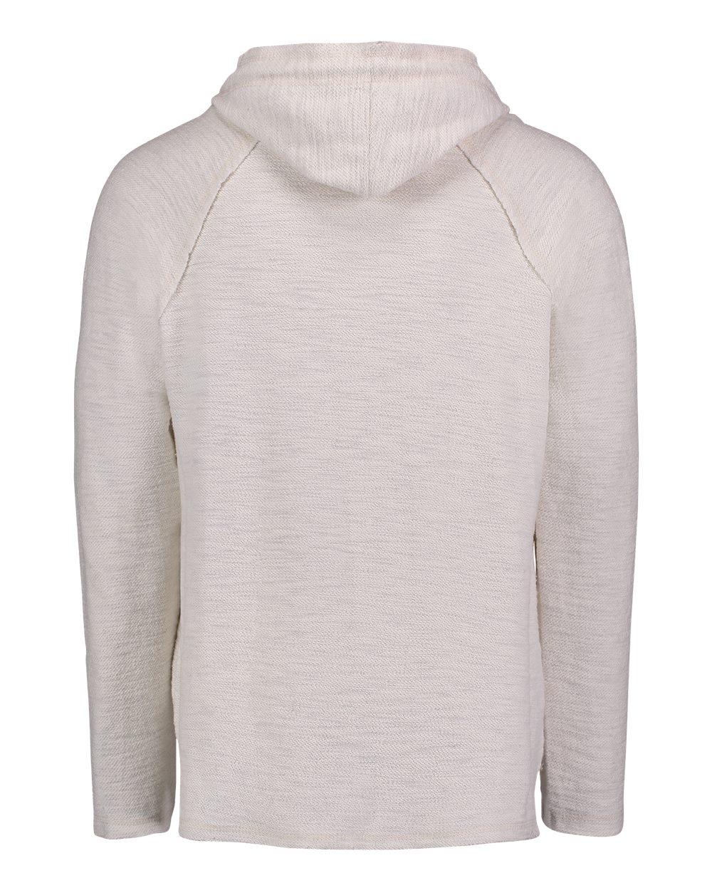 17118 MV Sport Bonfire Baja Terry Hooded Sweatshirt - Back Image