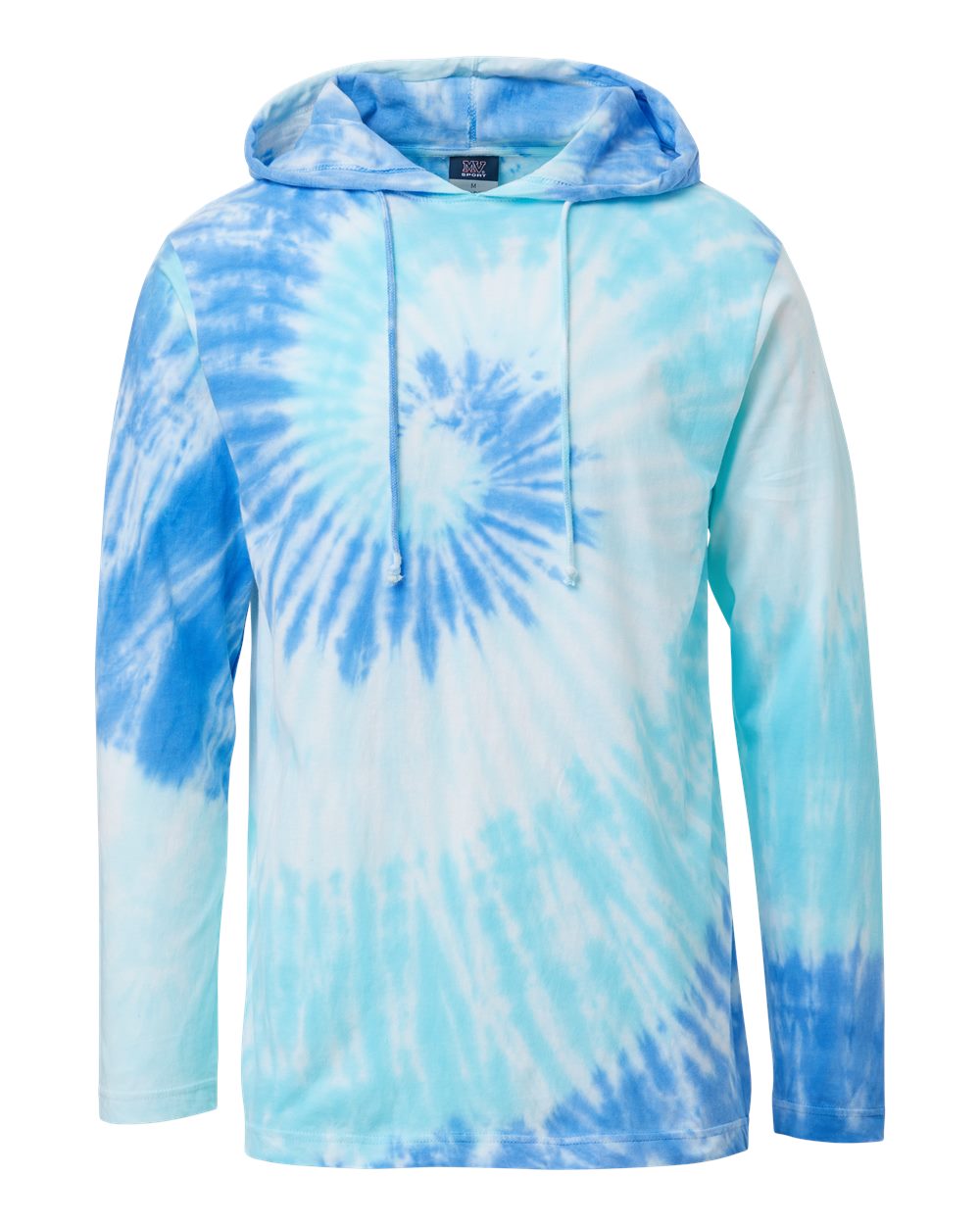 21456 MV Sport Loco Mineral Wash Hooded Long Sleeve T-Shirt