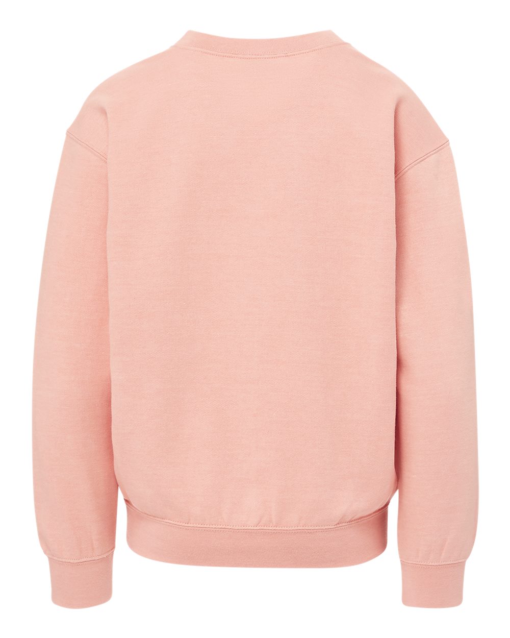 23154Y MV Sport Youth Buddy Crewneck Sweatshirt - Back Image