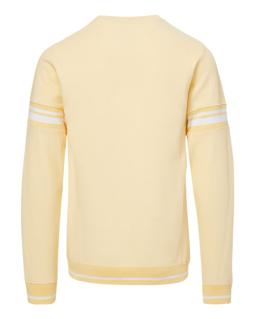 23404 MV Sport Donovan Striped Crewneck Sweatshirt 23404 MV Sport Donovan Striped Crewneck Sweatshirt - Back Image