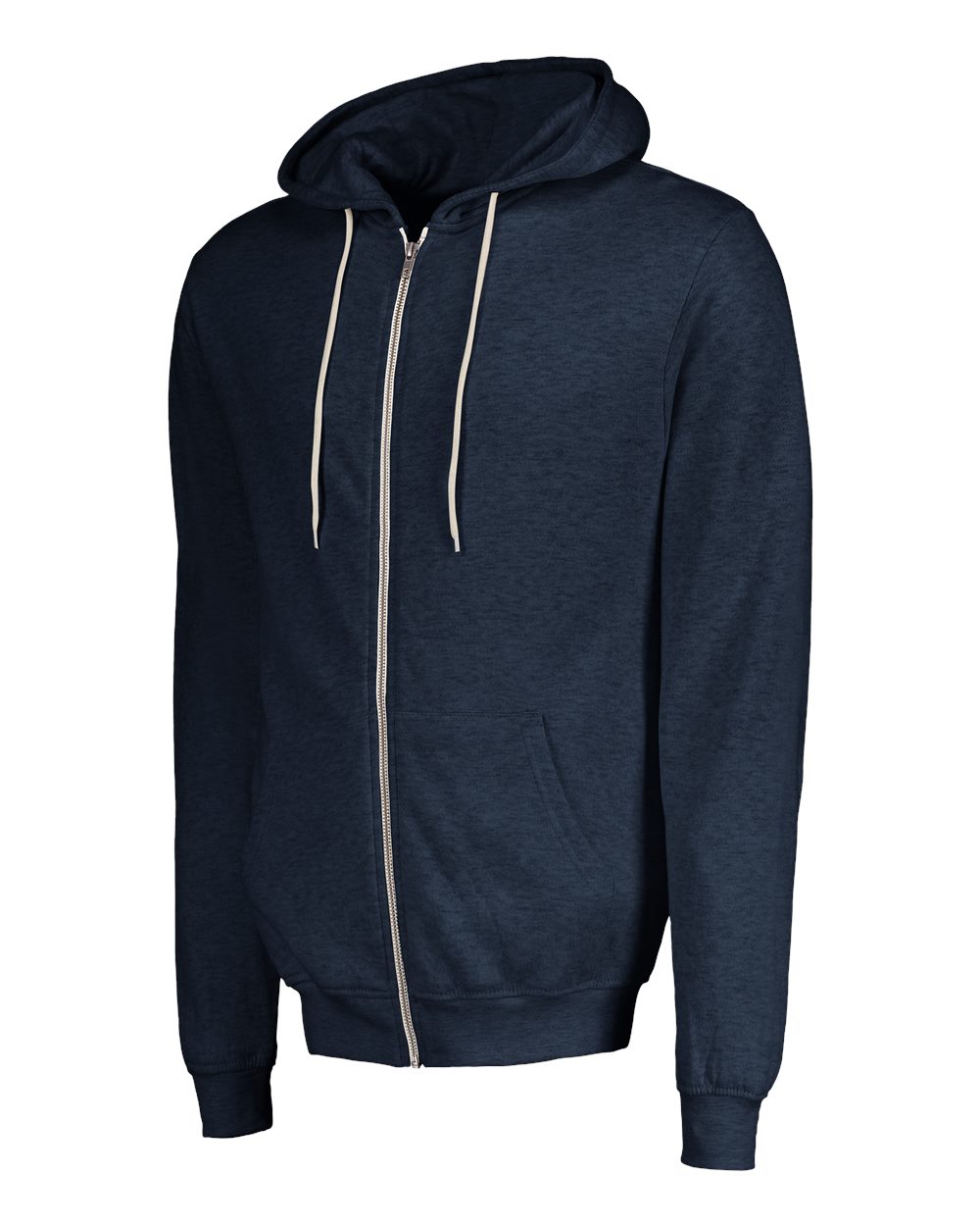 2349 MV Sport Retro Heather Full-Zip Hooded Sweatshirt - Siide Image