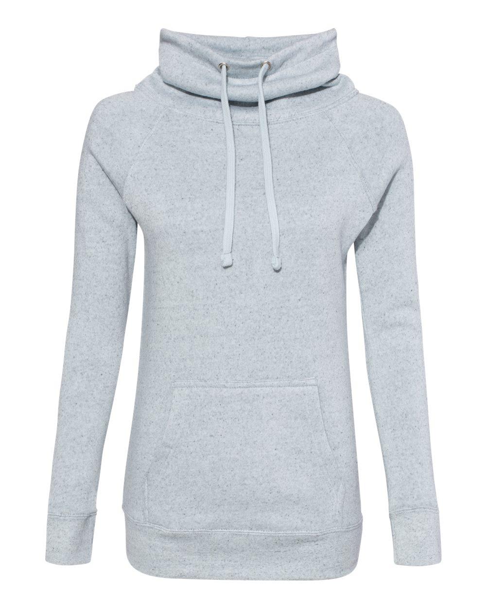 W20155 MV Sport Women’s Space-Dyed Cowl Neck Sweatshirt