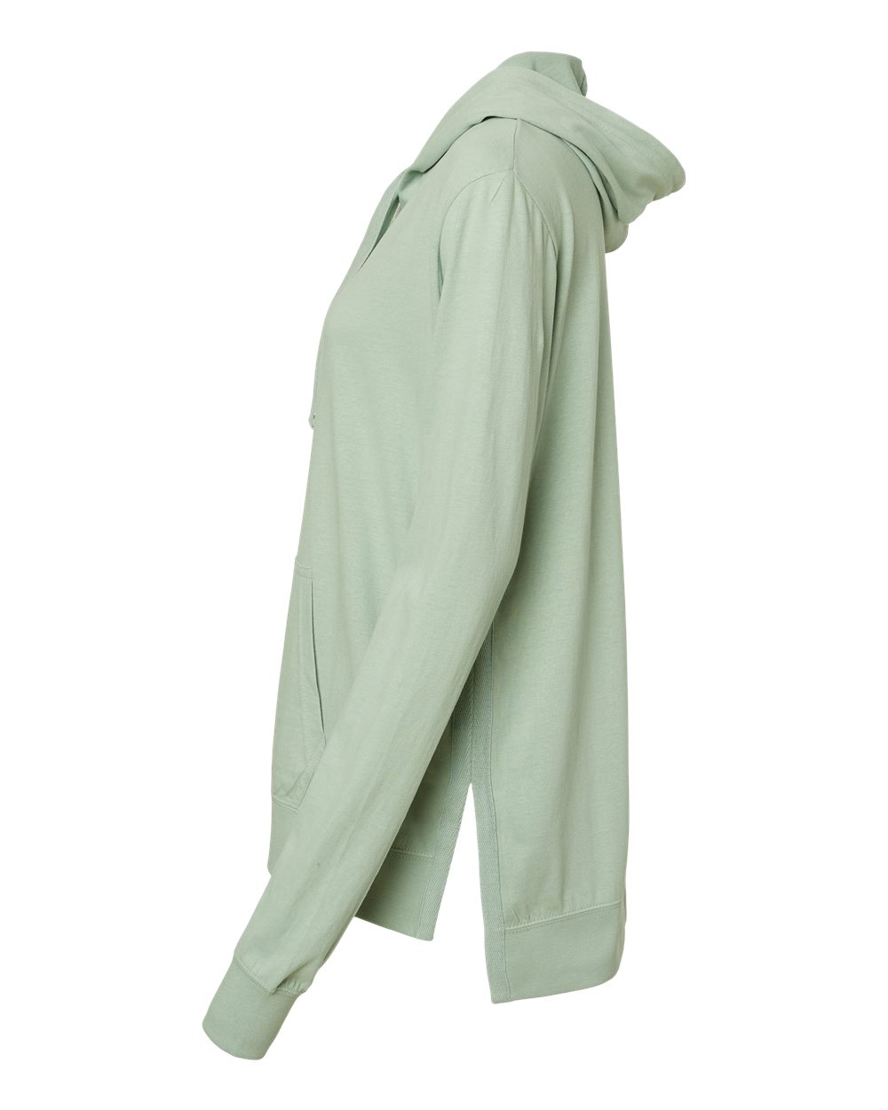 W21404 MV Sport Womens Sueded Jersey Hooded Sweatshirt - Siide Image