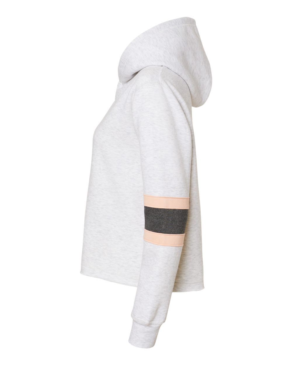 W22135 MV Sport Womens Sueded Fleece Thermal Lined Hooded Sweatshirt - Siide Image