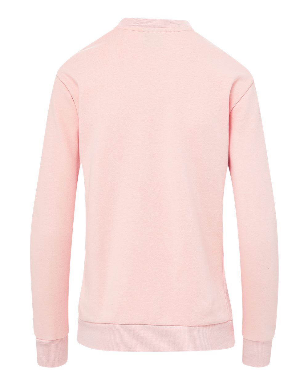 W23140 MV Sport Womens Raelynn Cloud Fleece Crewneck Sweatshirt - Back Image
