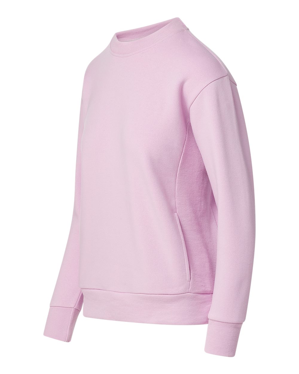W23140 MV Sport Womens Raelynn Cloud Fleece Crewneck Sweatshirt - Siide Image