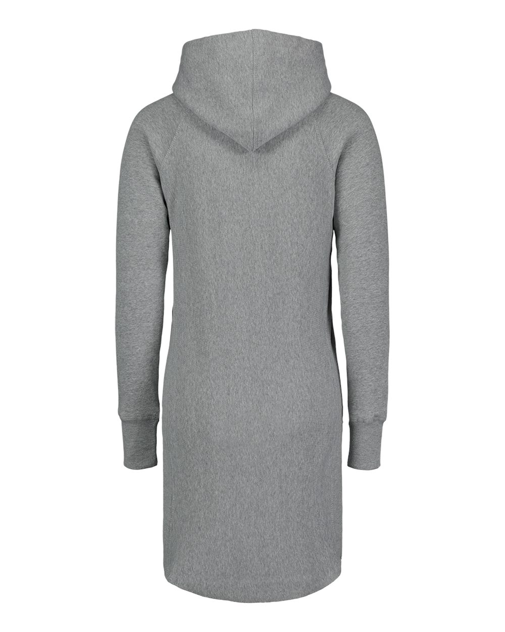 W2340 MV Sport Womens Suzie Hooded Sweatshirt Dress - Back Image