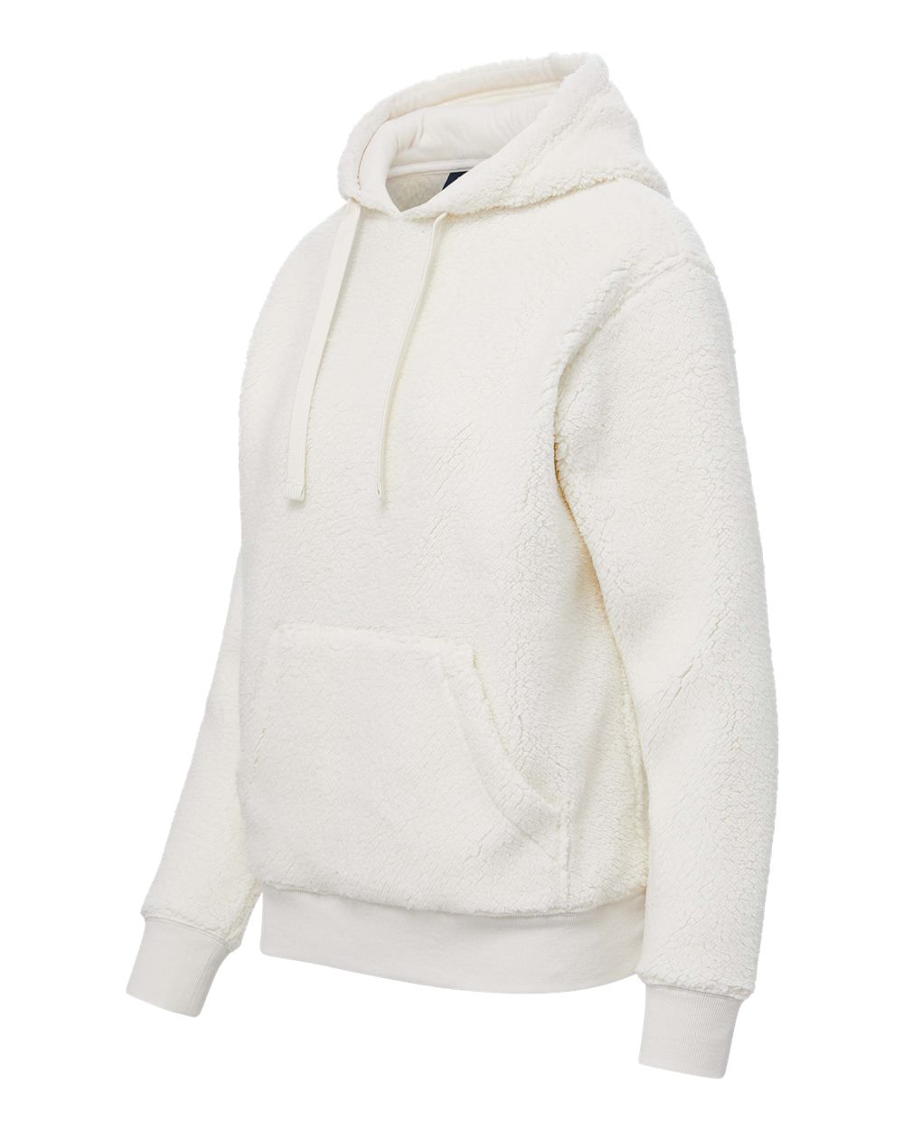 W25122 MV Sport Womens Starla Sherpa Hooded Pullover W25122 MV Sport Womens Starla Sherpa Hooded Pullover - Siide Image