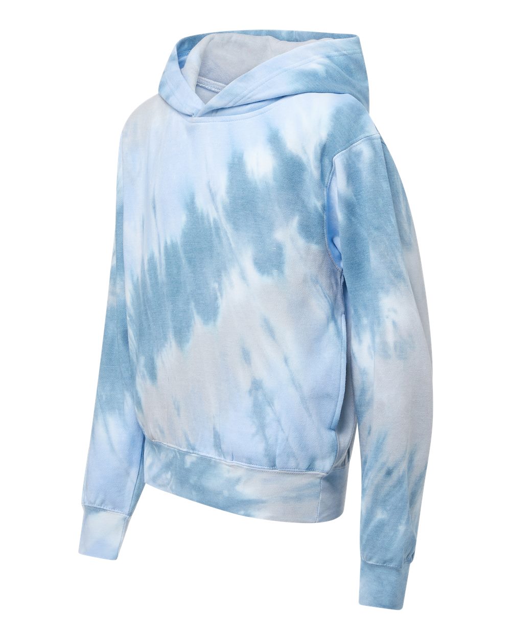 128Y MV Sport Youth Classic Fleece Tie Dye Hood 128Y MV Sport Youth Classic Fleece Tie Dye Hood - Siide Image